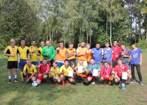 15 сентября завершились игры Первенства Мценского района по мини-футболу, посвященного 75-ой годовщине освобождения от немецко-фашистских захватчиков.